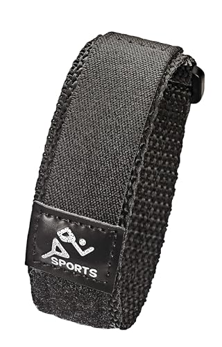 Alpine Sporty Uhrenarmband, gepolstert, Nylon-Stoff, 20 mm, Schwarz / Schwarz Alpine Sporty Uhrenarmband, gepolstert, Nylon-Stoff, 20 mm, Schwarz / Schwarz von ALPINE INTERNATIONAL