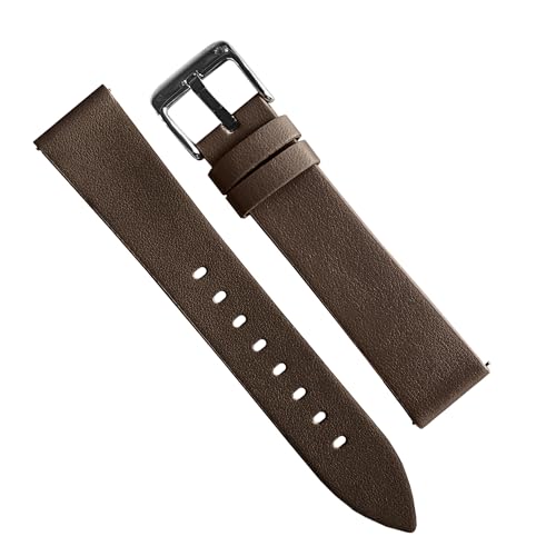 Alpine Uhrenarmband aus veganem Kunstleder, braunes lederfreies Uhrenarmband – Schnellverschluss-Ersatz-Uhrenarmband – umweltfreundliche Bänder für Damen und Herren – kompatibel mit normalen und Alpine Uhrenarmband aus veganem Kunstleder, braunes lederfreies Uhrenarmband – Schnellverschluss-Ersatz-Uhrenarmband – umweltfreundliche Bänder für Damen und Herren – kompatibel mit normalen und von ALPINE INTERNATIONAL