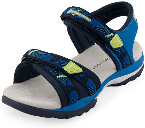 ALPINE PRO GRODO Unisex Kinder Trekkingsandalen, Wandersandalen, Outdoor Sandalen, Wanderschuhe, Sommerschuhe, Trekkingschuhe, Luftiger Schnitt, Ideal für Schule, Stadt und Natur (Blau,31) von ALPINE PRO SPORTSWEAR & EQUIPMENT