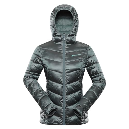 ALPINE PRO Damen-Winterjacke im legeren Stil für die Stadt und die Berge ROGA mit funktioneller wasserabweisender WR-Beschichtung und einer starken inneren Isolierung HI-THERM von ALPINE PRO