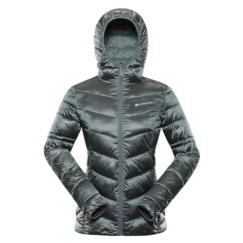 ALPINE PRO Damen-Winterjacke im legeren Stil für die Stadt und die Berge ROGA mit funktioneller wasserabweisender WR-Beschichtung und einer starken inneren Isolierung HI-THERM von ALPINE PRO SPORTSWEAR & EQUIPMENT