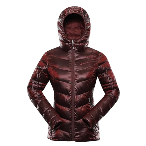 ALPINE PRO Damen-Winterjacke im legeren Stil für die Stadt und die Berge ROGA mit funktioneller wasserabweisender WR-Beschichtung und einer starken inneren Isolierung HI-THERM von ALPINE PRO