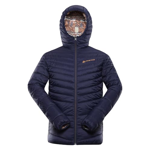 ALPINE PRO Herren-Ultraleicht-Wendewinterjacke EROM mit funktioneller wasserabweisender WR-Beschichtung und einer starken inneren Isolierung HI-THERM von ALPINE PRO SPORTSWEAR & EQUIPMENT
