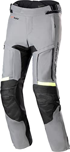 Alpinestars Bogota' Pro Drystar 3 Seasons Motorradhose Herren (grau/schwarz/gelb), L von Alpinestars