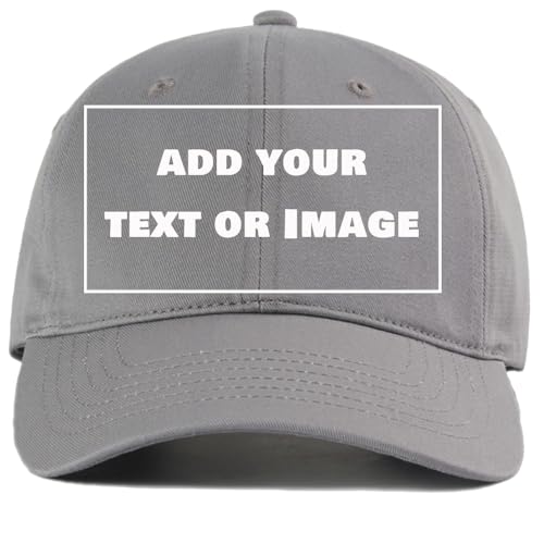 ALRRGPB Benutzerdefinierte Baseball Cap für Männer und Frauen Personalisierte Hüte Einstellbare Trucker Baumwolle Caps Casual Sun Peak Hut für Geschenke von ALRRGPB