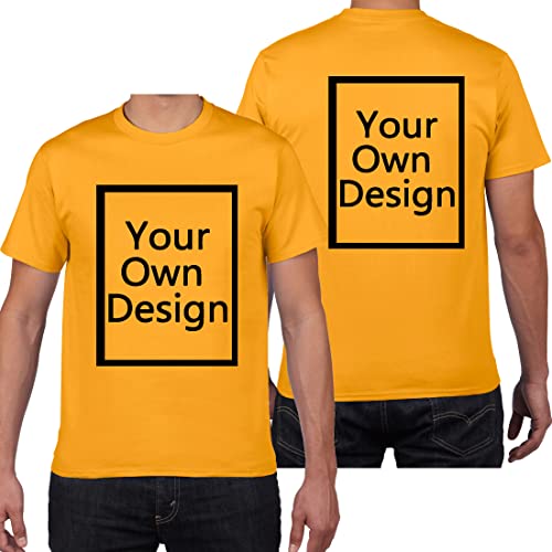 Individuelle T-Shirts für Männer/Frauen entwerfen Sie Ihr eigenes Shirt fügen Sie Text/Bild/Logo hinzu, personalisiertes Baumwoll-T-Shirt auf, Foto vorne/hinten von ALRRGPB