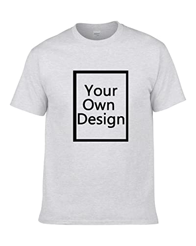 Individuelle T-Shirts für Männer/Frauen entwerfen Sie Ihr eigenes Shirt fügen Sie Text/Bild/Logo hinzu, personalisiertes Baumwoll-T-Shirt auf, Foto vorne/hinten von ALRRGPB