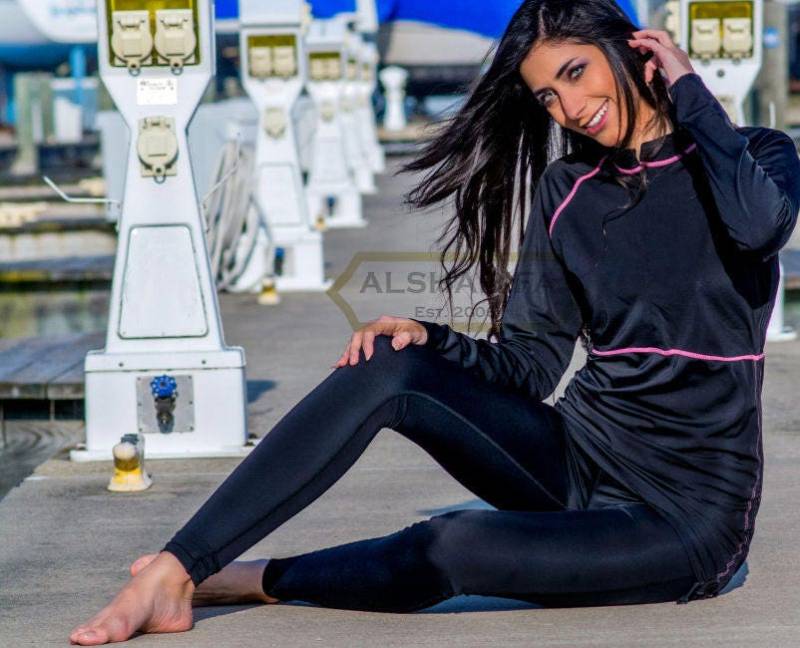 Volle Abdeckung Bescheidenes Schwimmoberteil | -Resort-Kollektion Von Alsharifa Hochwertiger Badeanzug von ALSHARIFA