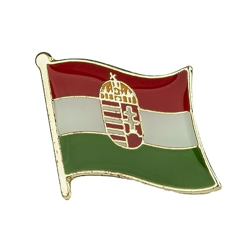 1 Stück Ungarn Flagge Pin Abzeichen, Brosche Abzeichen, Ungarn Abzeichen Symbol Pin Abzeichen Dekorative Brosche Anstecknadeln Für Kleidung Brosche Schmuck Frauen Männer Charm Geschenk, Gelb, von ALTCIRNMD