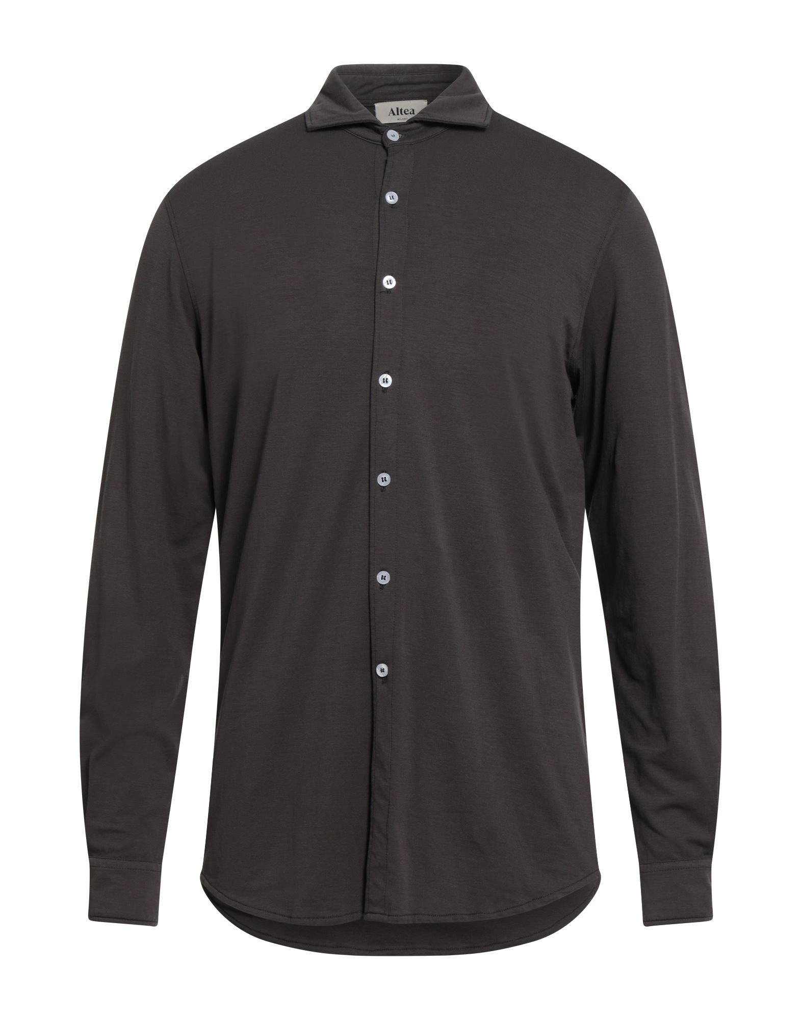 ALTEA Hemd Herren Schokobraun von ALTEA