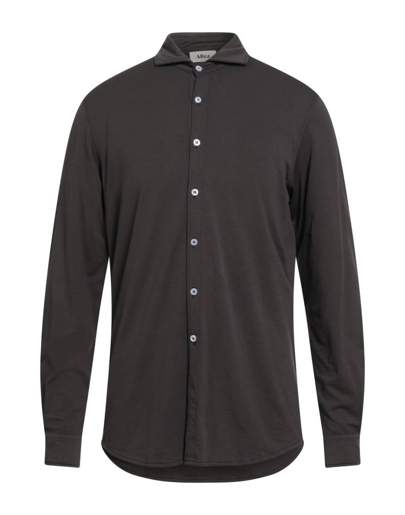 ALTEA Hemd Herren Schokobraun von ALTEA