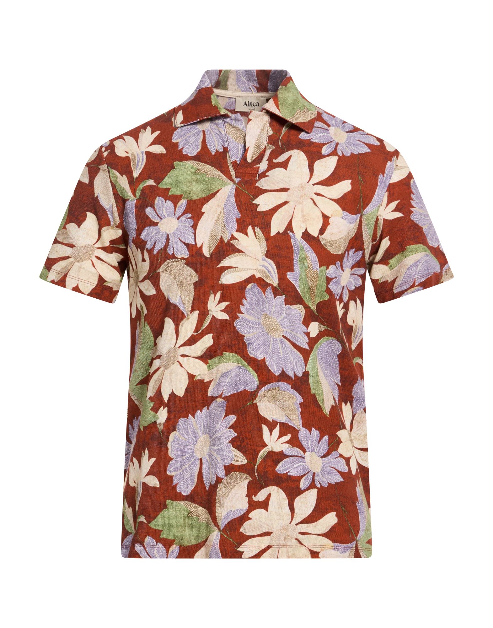 ALTEA Poloshirt Herren Rostrot von ALTEA