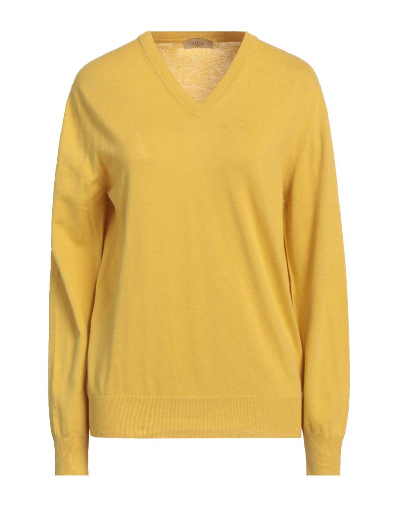 ALTEA Pullover Damen Gelb von ALTEA
