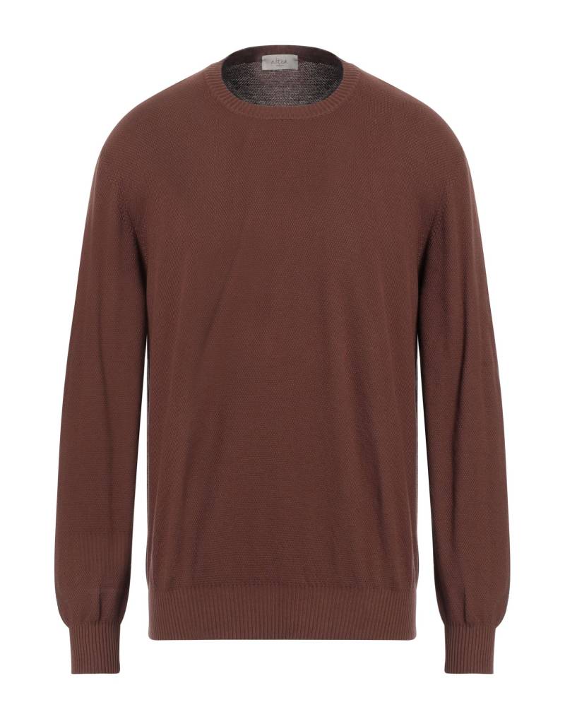 ALTEA Pullover Herren Braun von ALTEA