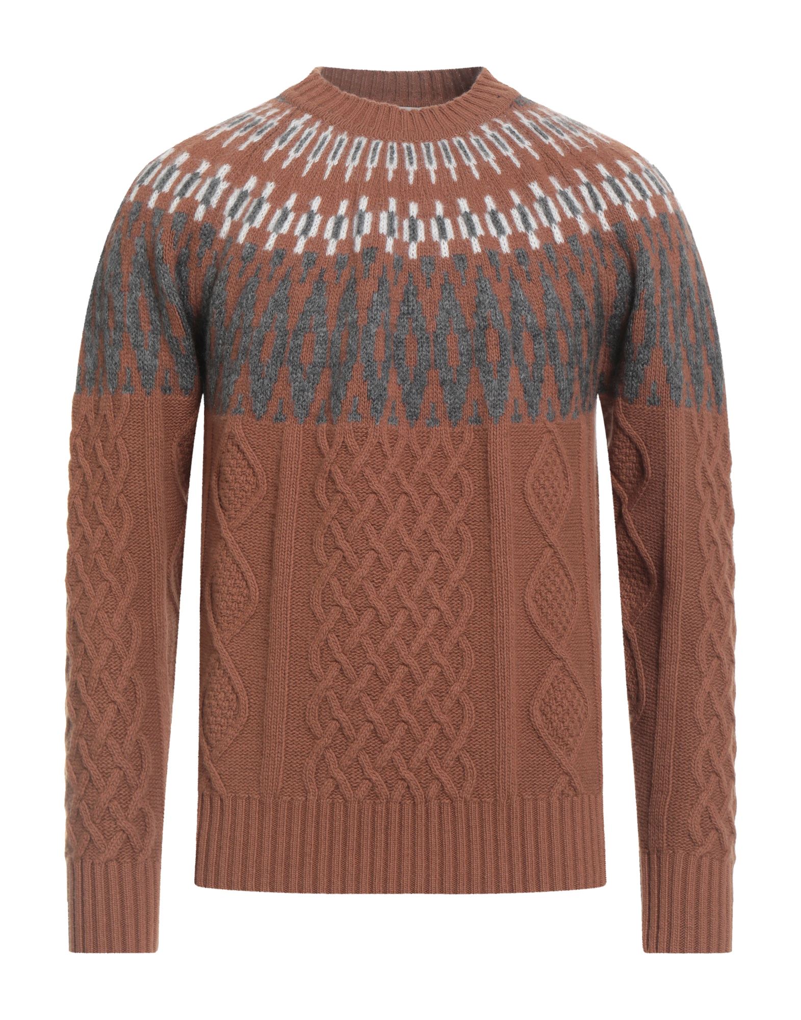 ALTEA Pullover Herren Kamel von ALTEA