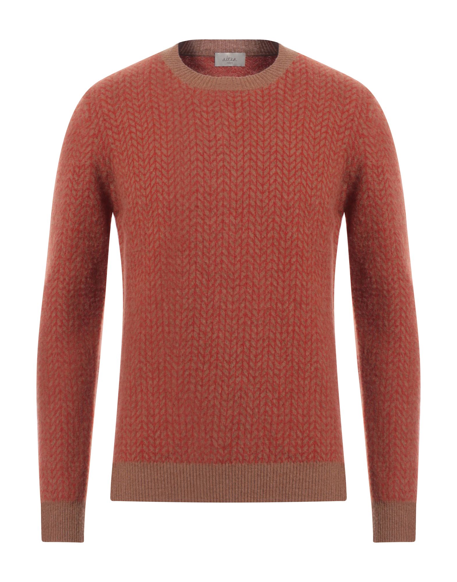 ALTEA Pullover Herren Rostrot von ALTEA