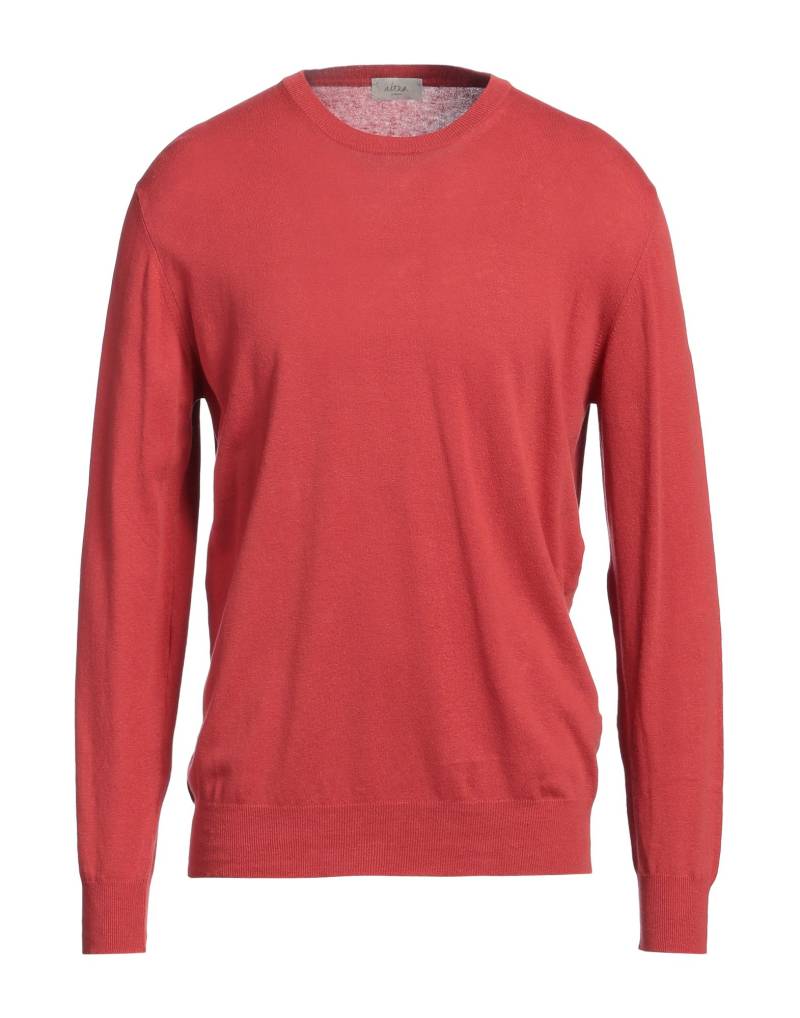 ALTEA Pullover Herren Ziegelrot von ALTEA