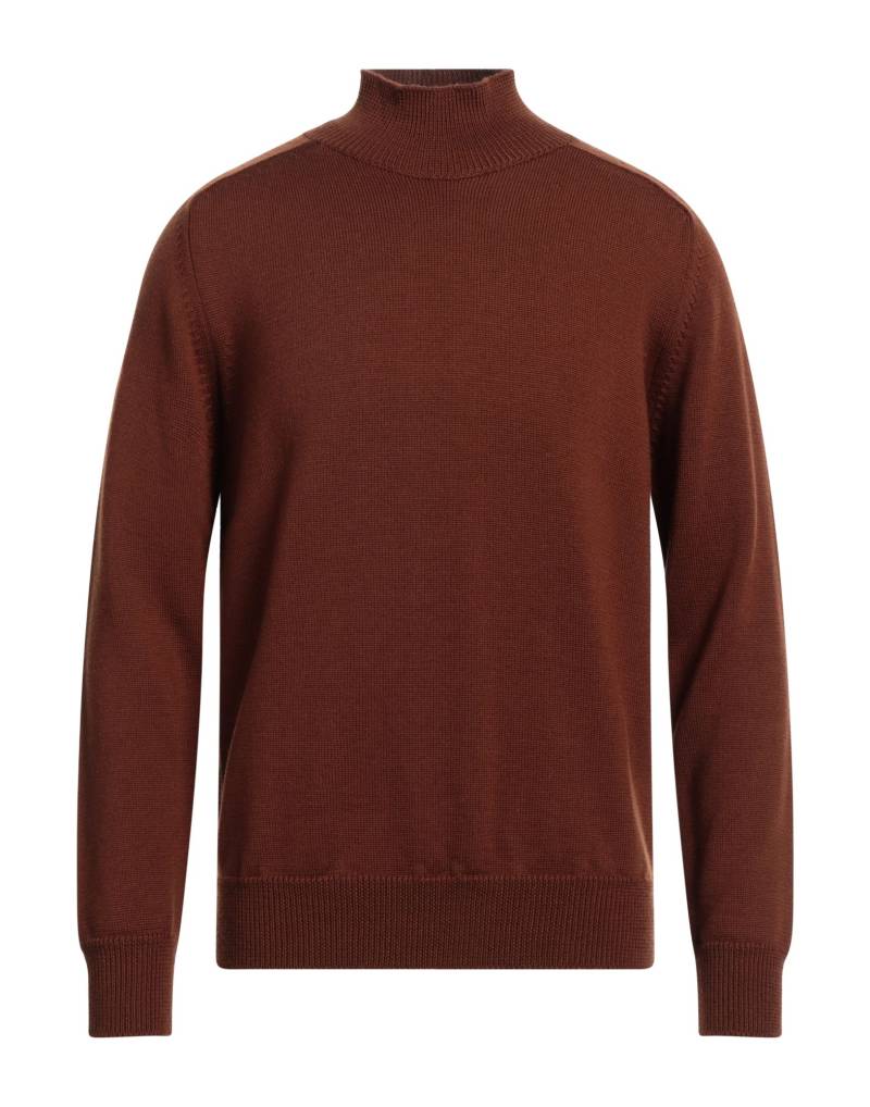 ALTEA Rollkragenpullover Herren Braun von ALTEA