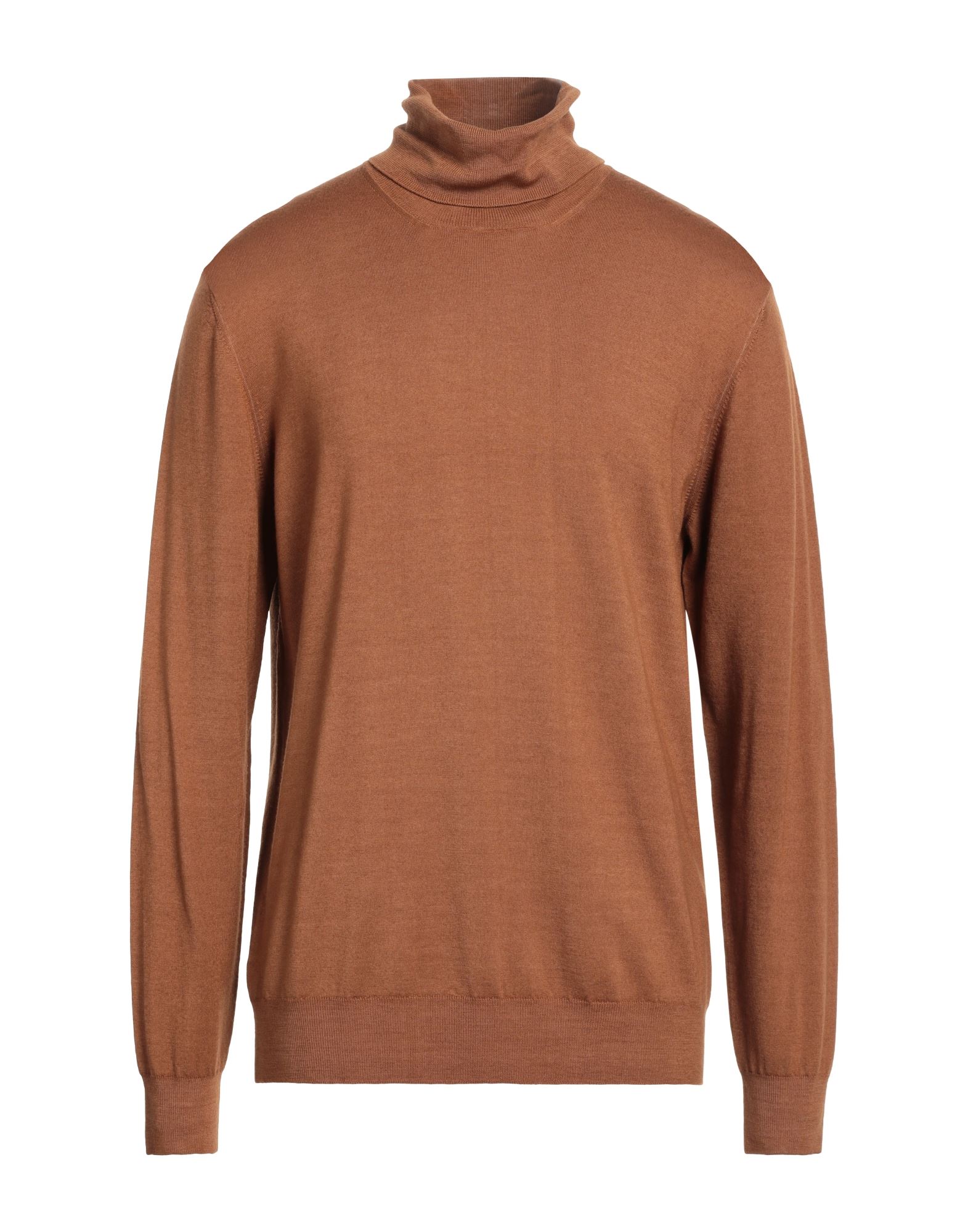 ALTEA Rollkragenpullover Herren Braun von ALTEA