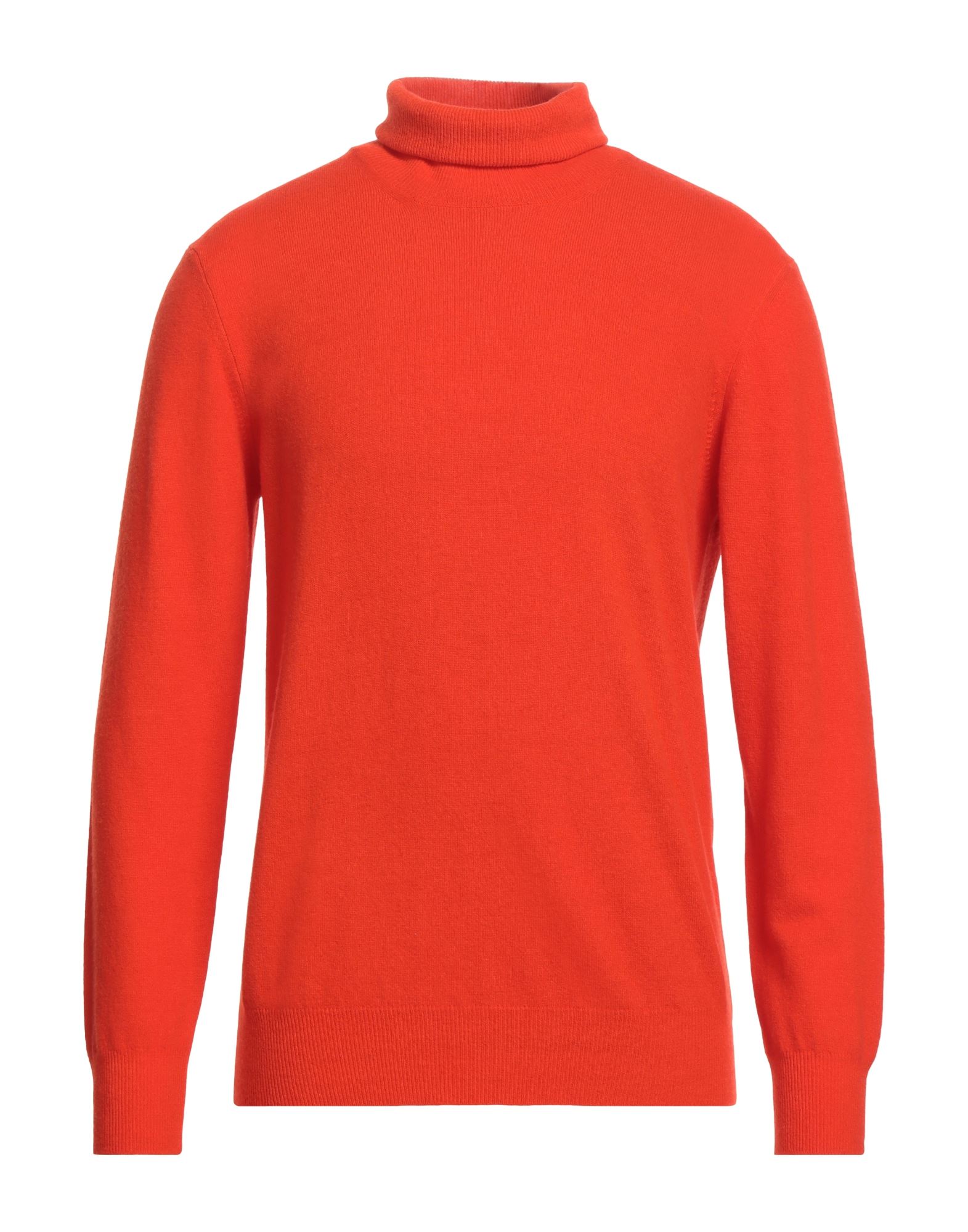 ALTEA Rollkragenpullover Herren Tomatenrot von ALTEA