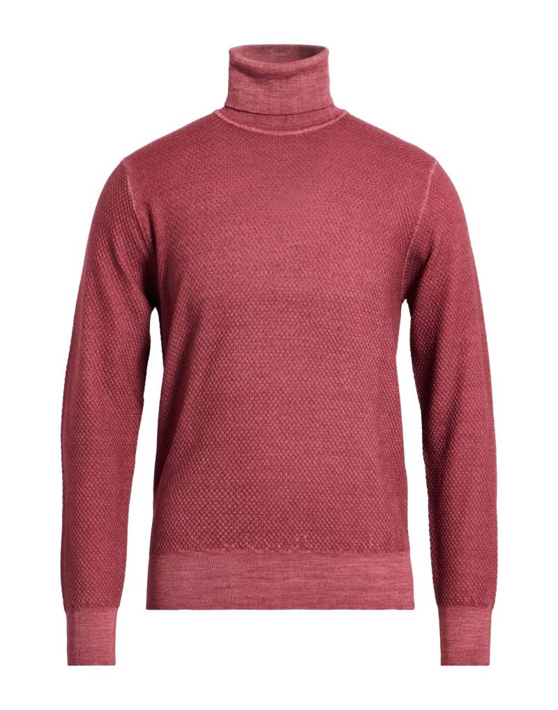 ALTEA Rollkragenpullover Herren Ziegelrot von ALTEA