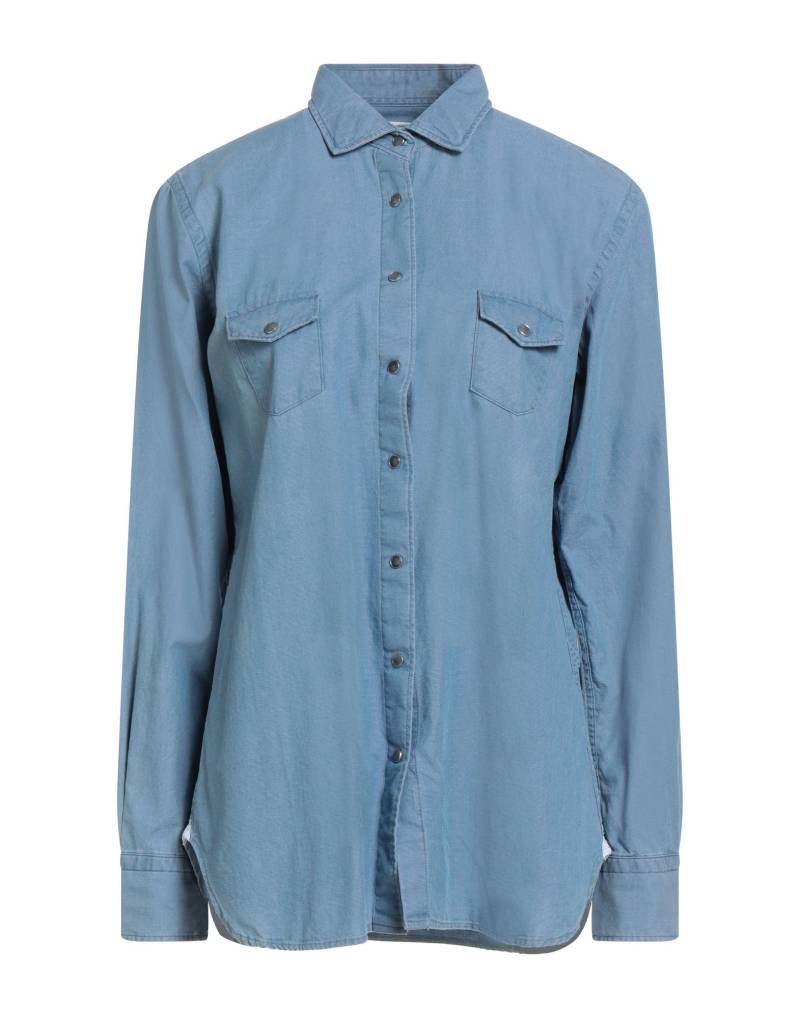 ALTEMFLOWER Hemd Damen Taubenblau von ALTEMFLOWER