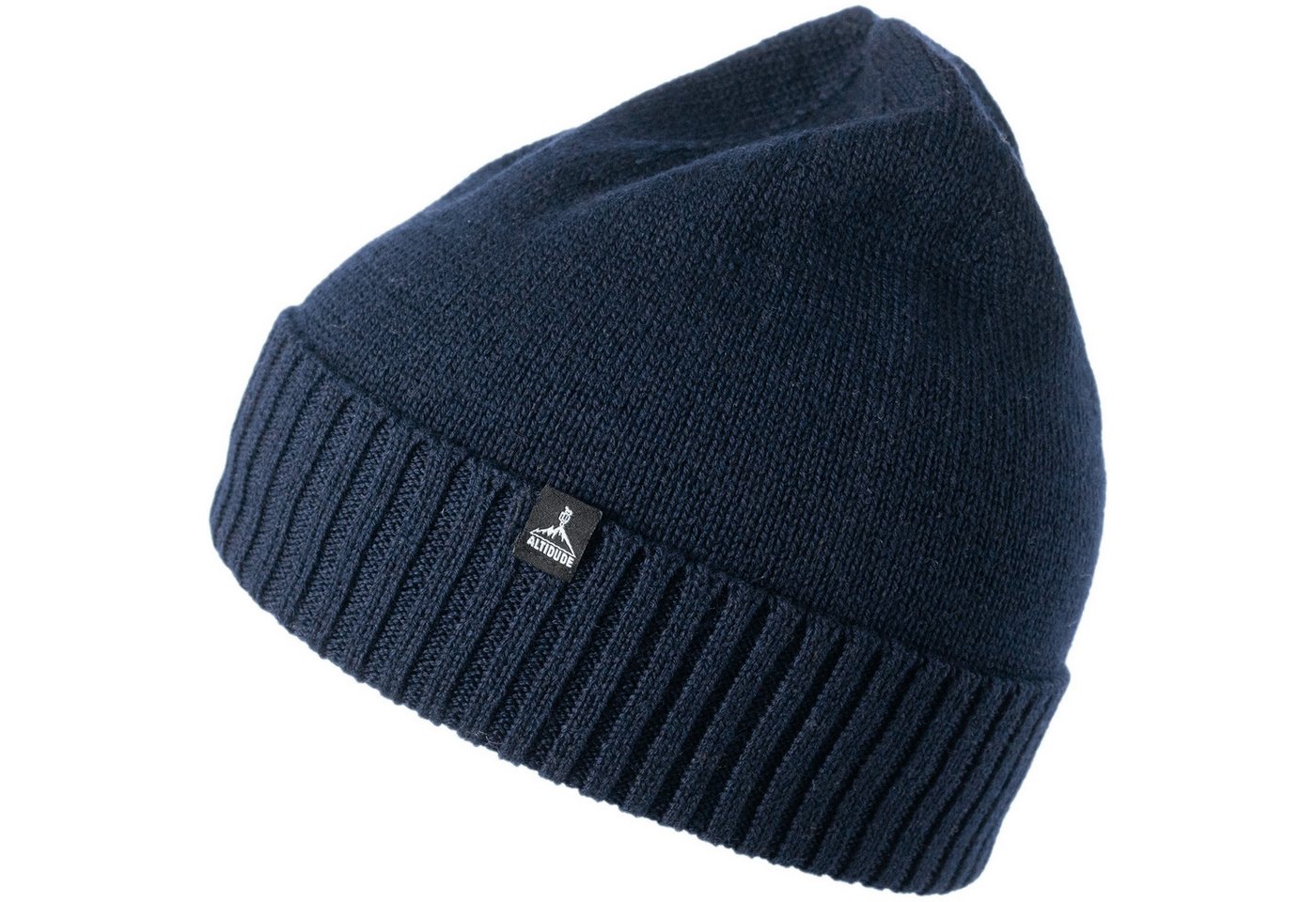 ALTIDUDE Beanie Winter Mütze Plain Fein Strickmütze Unisex Beanie 100% Merino Wolle von ALTIDUDE