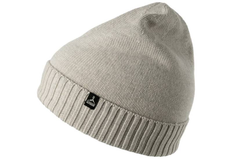 ALTIDUDE Beanie Winter Mütze Plain Fein Strickmütze Unisex Beanie 100% Merino Wolle von ALTIDUDE