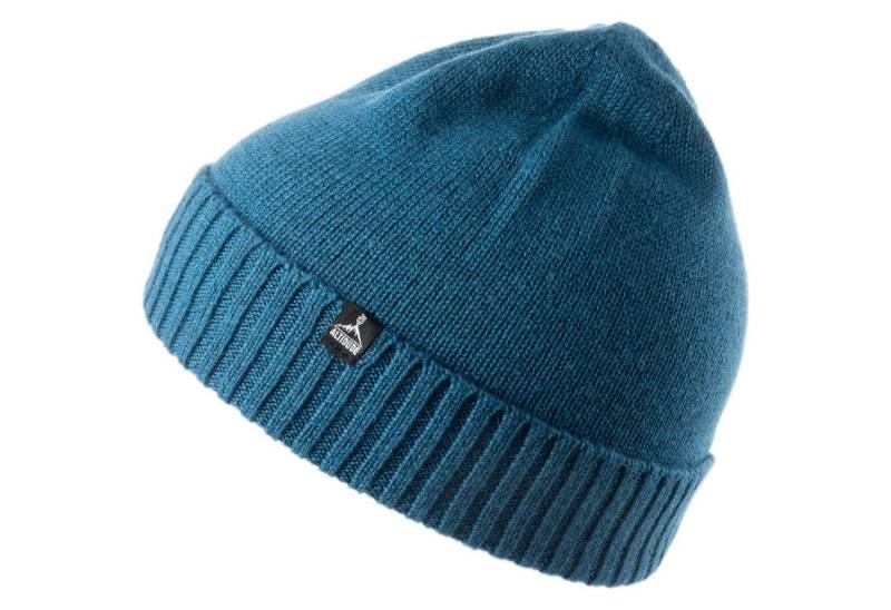 ALTIDUDE Beanie Winter Mütze Plain Fein Strickmütze Unisex Beanie 100% Merino Wolle von ALTIDUDE