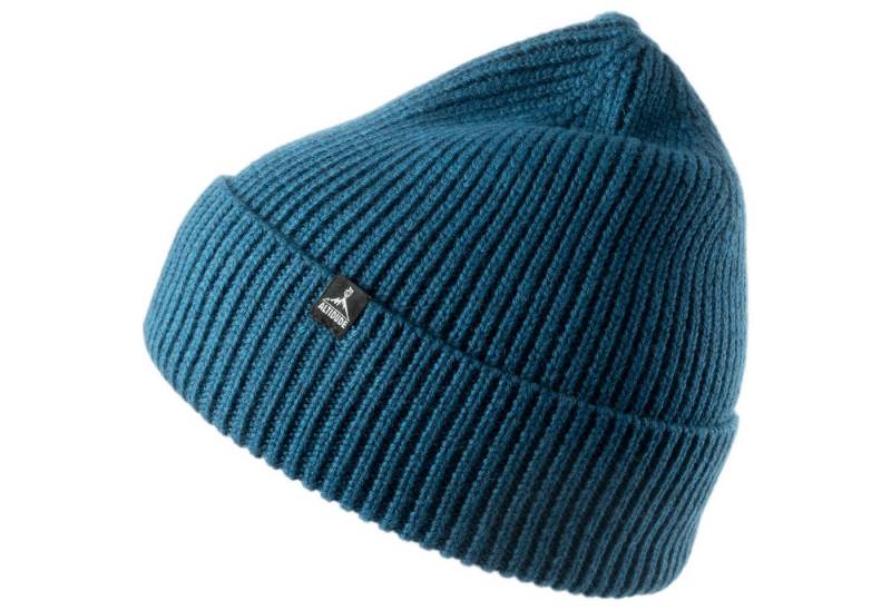 ALTIDUDE Beanie Winter Mütze Solid Ripp Strickmütze Unisex Beanie 100% Merino Wolle von ALTIDUDE