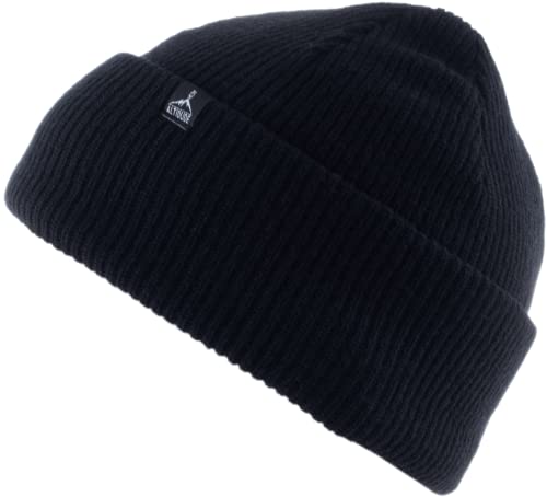 ALTIDUDE Merino Mütze - Hermit - Funktions Beanie Unisex - Strickmütze 100% Merino Liner Farbe Black ALTIDUDE Merino Mütze - Hermit - Funktions Beanie Unisex - Strickmütze 100% Merino Liner Farbe Black von ALTIDUDE