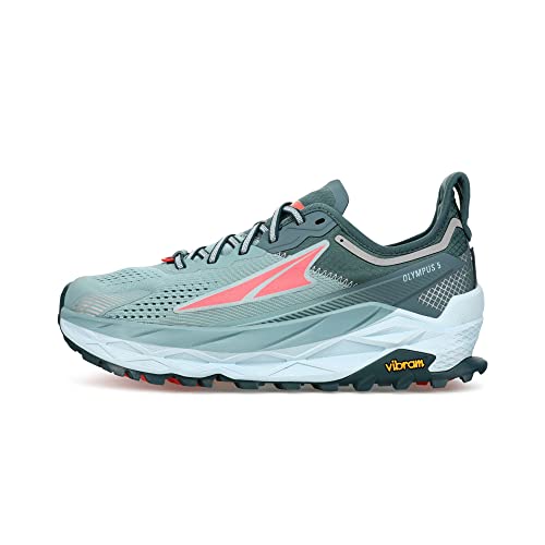 ALTRA Damen AL0A7R74 Olympus 5 Traillaufschuh, Blaugr?n, 37 EU von ALTRA