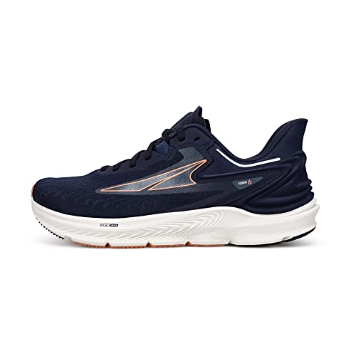 ALTRA Damen AL0A7R78 Torin 6 Road Running Shoe, Marineblau/Koralle, 43 EU von ALTRA