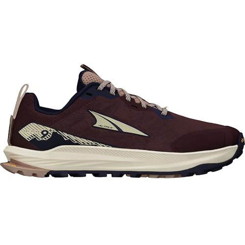 ALTRA Damen Lone Peak 9+ Schuhe, Maroon, 40.5 von ALTRA