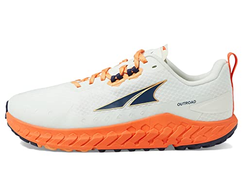 ALTRA Herren AL0A7R6N Outroad Traillaufschuh, weiß / orange, 48 EU von ALTRA