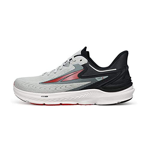 ALTRA Herren AL0A7R6T Torin 6 Straßenlaufschuh, Grau/Rot, 41 EU von ALTRA