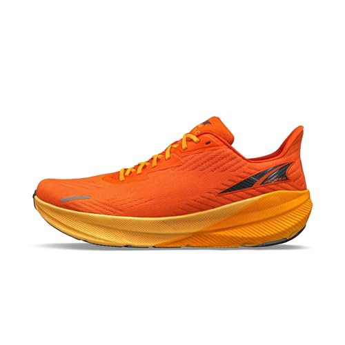 ALTRA Herren AL0A82C8 ALTRAFWD Experience Straßenlaufschuh, Orange, Größe 45, Orange/Abendrot im Zickzackmuster (Sunset Chevron), 44.5 EU von ALTRA