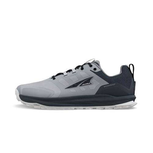 ALTRA Lone Peak 9 Herren Wanderschuh, wasserdicht, niedrig, Grau, 45 EU von ALTRA