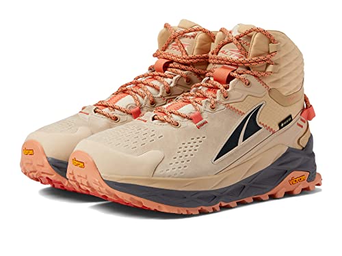 Altra Olympus 5 Hike GTX Mid-Cut Schuhe Damen beige von ALTRA