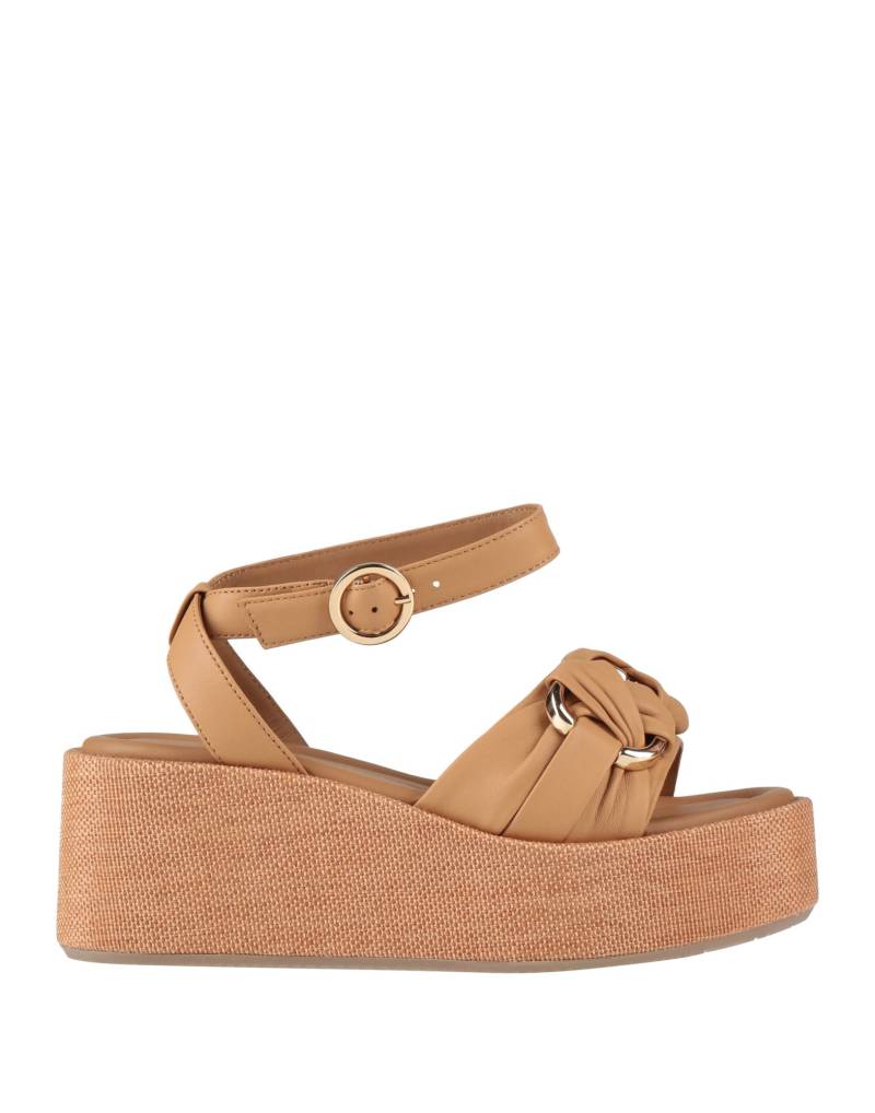 ALTRAOFFICINA Sandale Damen Kamel von ALTRAOFFICINA