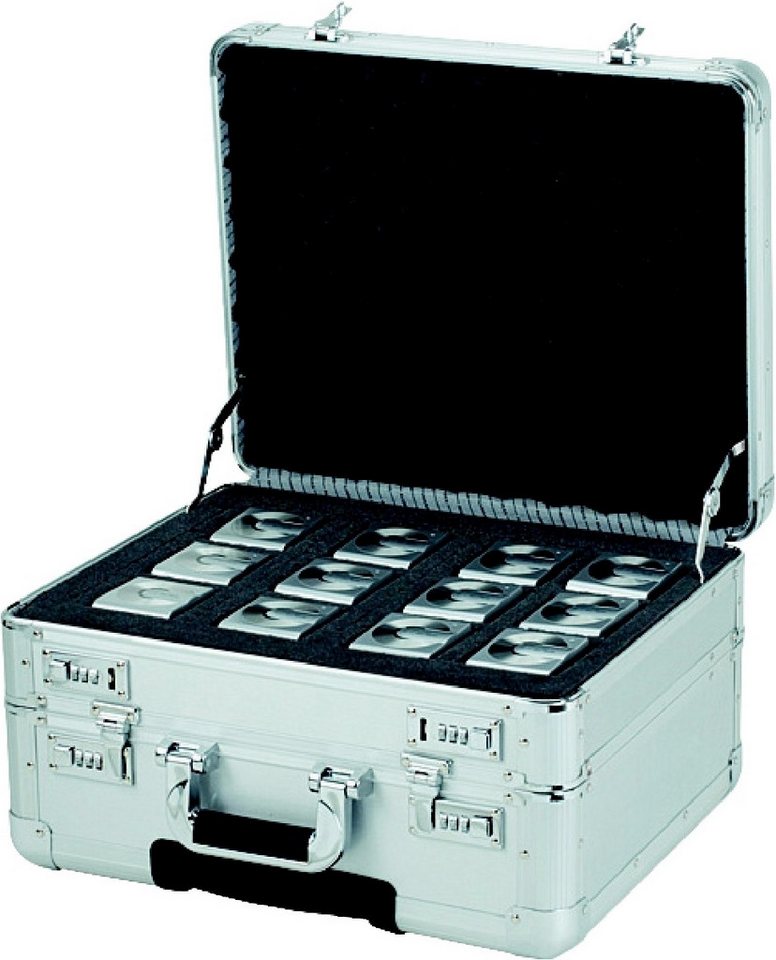 ALUMAXX Aktentasche Alu-Multifunktionskoffer Challenger silber von ALUMAXX