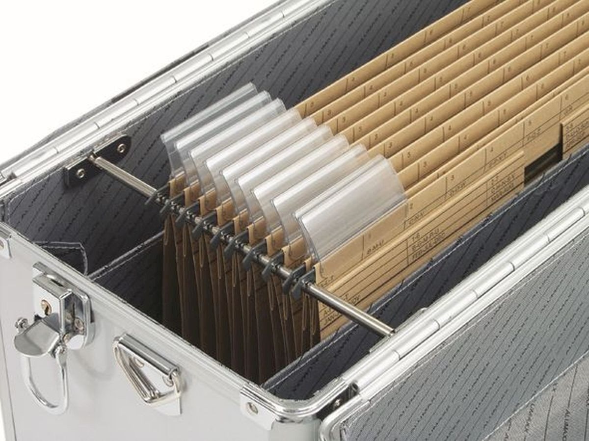 ALUMAXX Aktentasche Pilotenkoffer Betha 47x37x20cm Aluminium silber von ALUMAXX