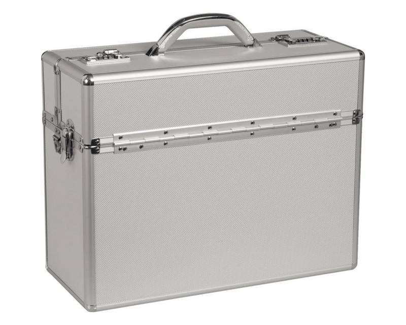 ALUMAXX Pilotenkoffer ALUMAXX 45100 Pilotenkoffer "ALPHA" Aluminium silber(T) von ALUMAXX