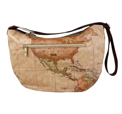 ALVIERO MARTINI 1A CLASSE Halbmond Umhängetasche B26PC23 LD37 S578 Taschengröße: Medium von ALVIERO MARTINI 1A CLASSE
