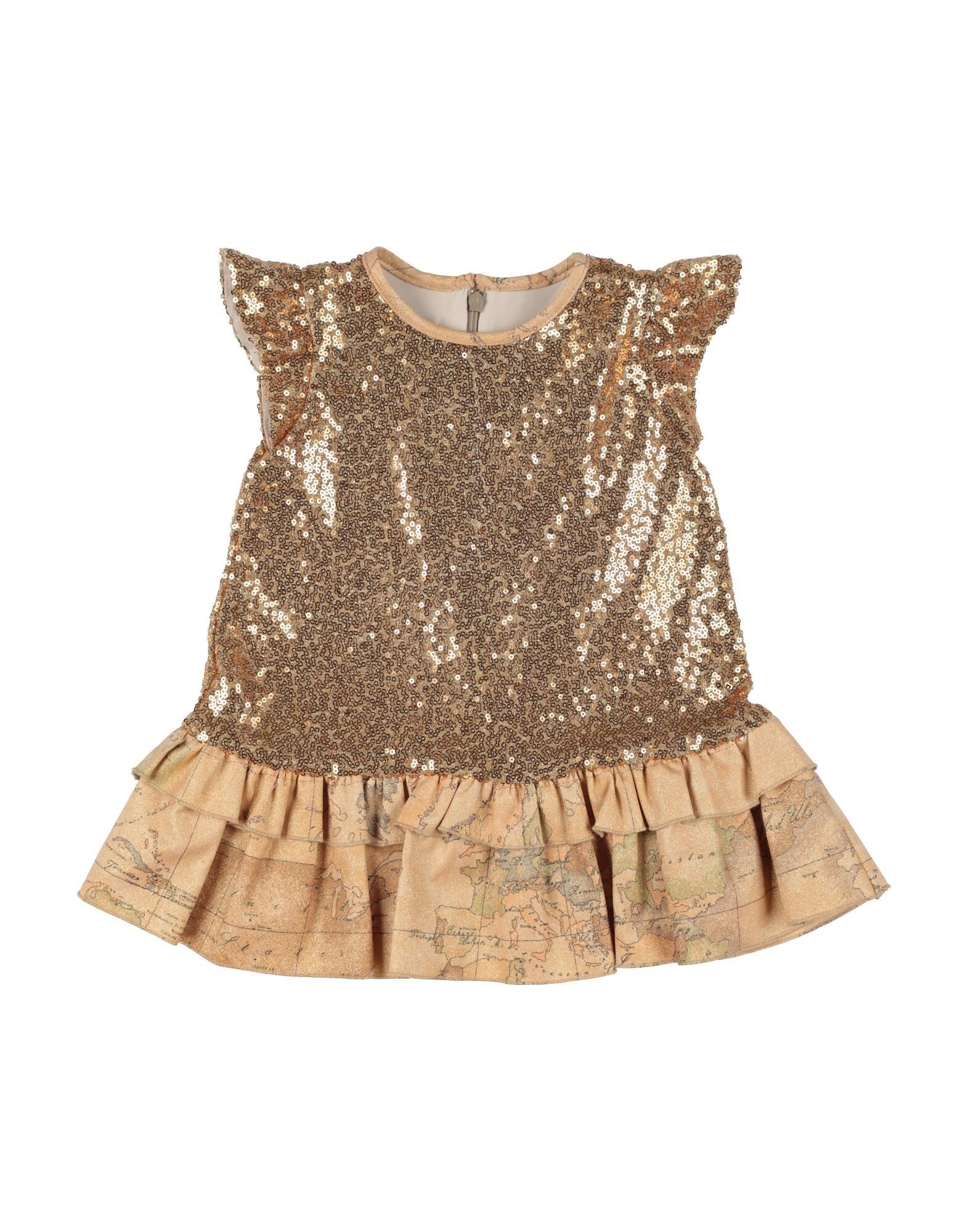 ALVIERO MARTINI 1a CLASSE Babykleid Kinder Gold von ALVIERO MARTINI 1a CLASSE