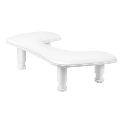 Maniküre-Handauflagen – Nagel-Handauflage-Kissen | ergonomische Armlehne mit 3 Gängen höhenverstellbar | Armlehnenständer platzsparendes Handauflage-Kissen | Handauflage-Kissen, abnehmbare Armlehne von ALWIDA