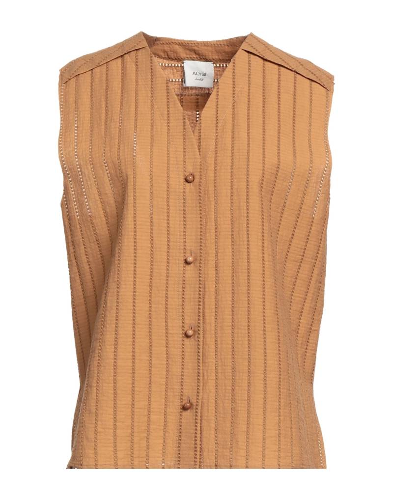 ALYSI Couture-weste Damen Kamel von ALYSI