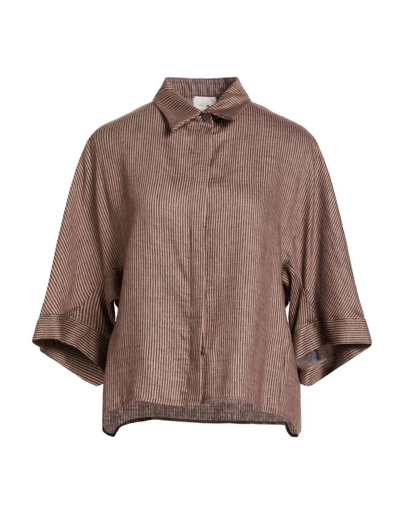 ALYSI Hemd Damen Hellbraun von ALYSI