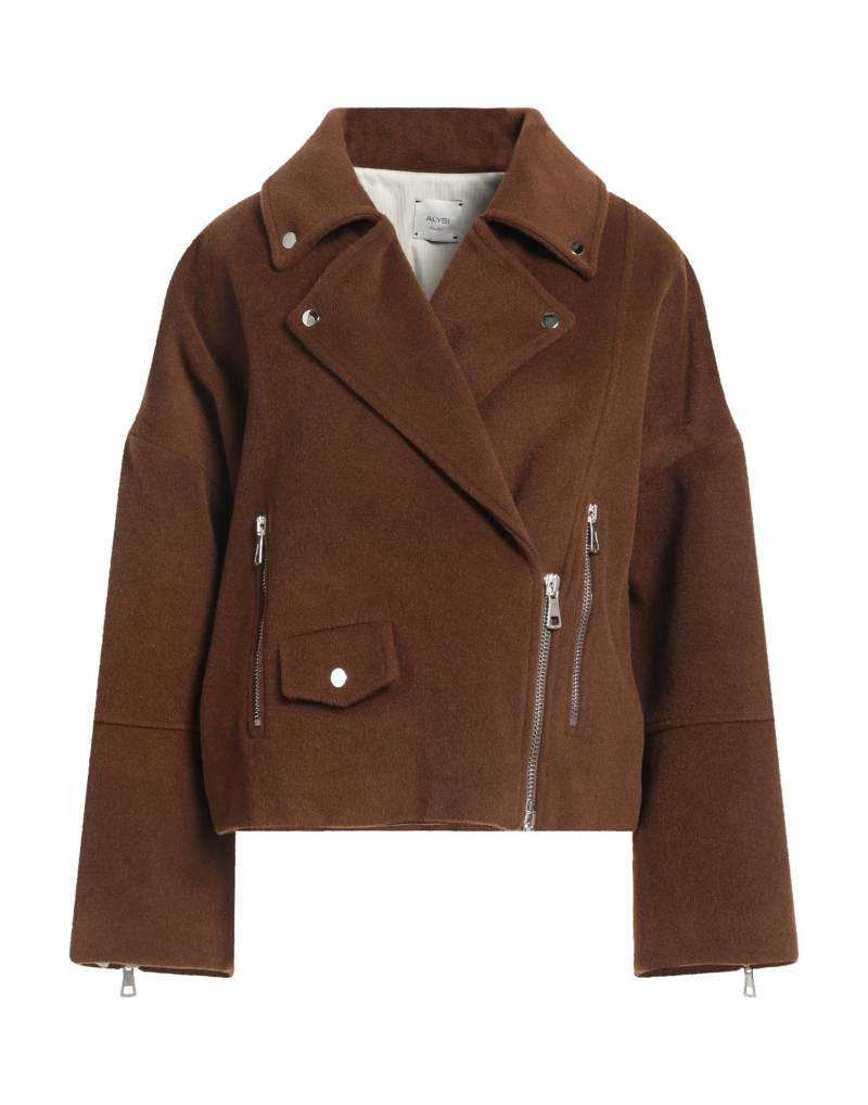 ALYSI Jacke & Anorak Damen Braun von ALYSI