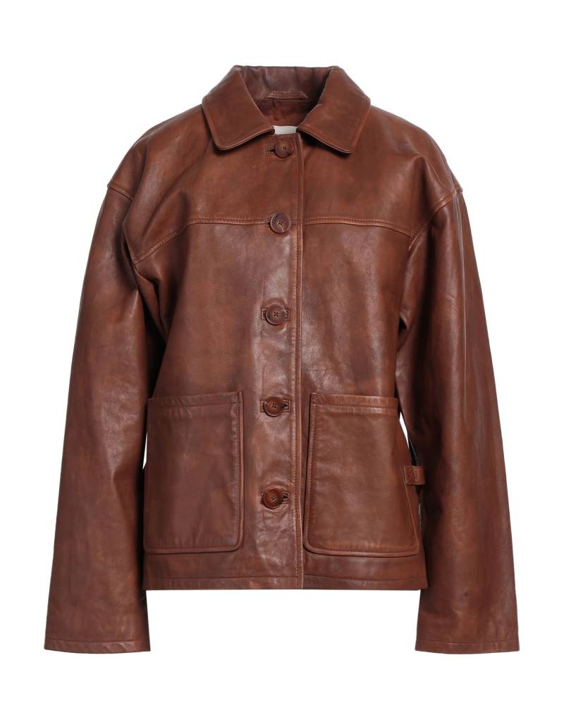 ALYSI Jacke & Anorak Damen Braun von ALYSI